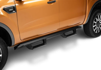N - Fab EPYX 2019 Ford Ranger Crew Cab - Cab Length - Tex. Black Nerf Bars & Running Boards offroad accessory | Iron Ridge Offroad
