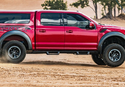 N - Fab EPYX Full Length Running Boards Texture Black - 2021+ Ford Bronco 2DR Nerf Bars & Running Boards offroad accessory | Iron Ridge Offroad