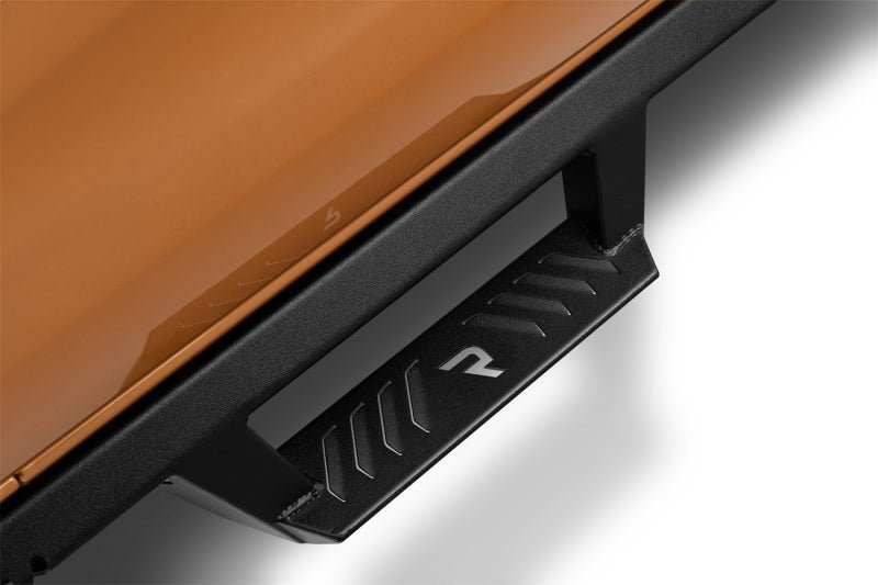 N - Fab EPYX Full Length Running Boards Texture Black - 2021+ Ford Bronco 2DR Nerf Bars & Running Boards offroad accessory | Iron Ridge Offroad