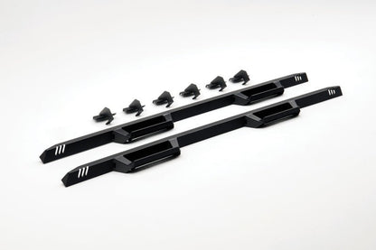 N - Fab EPYX Full Length Running Boards Texture Black - 2021+ Ford Bronco 2DR Nerf Bars & Running Boards offroad accessory | Iron Ridge Offroad