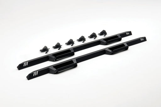 N - Fab EPYX Full Length Running Boards Texture Black - 2021+ Ford Bronco 2DR Nerf Bars & Running Boards offroad accessory | Iron Ridge Offroad