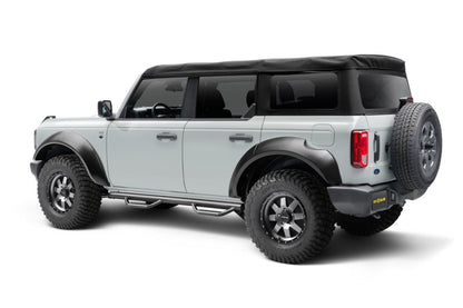N - Fab Nerf Step Full Length - 2021+ Ford Bronco 2DR Nerf Bars & Running Boards offroad accessory | Iron Ridge Offroad