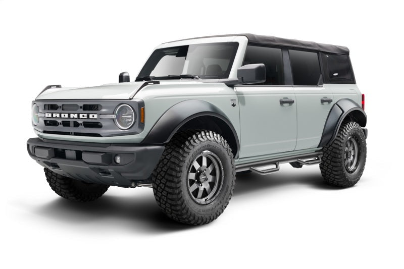 N - Fab Nerf Step Full Length - 2021+ Ford Bronco 2DR Nerf Bars & Running Boards offroad accessory | Iron Ridge Offroad