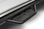 N - Fab Podium Cab Length Nerf Side Step Bars - 2019+ Ford Ranger SuperCrew Nerf Bars & Running Boards offroad accessory | Iron Ridge Offroad