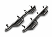 N - Fab Podium Full Length Textured Black - 2021+ Ford Bronco 2DR Nerf Bars & Running Boards offroad accessory | Iron Ridge Offroad
