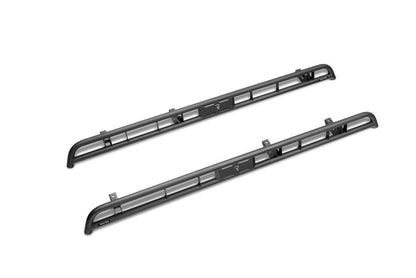 N - Fab RKR Rails 2019 Ford Ranger Crew Cab All Beds - Cab Length - Tex. Black Body Armor & Protection offroad accessory | Iron Ridge Offroad