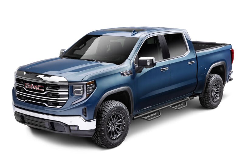 N-Fab RS Nerf Step 19-20 Chevy 1500 (Next Gen) / 20-21 Chevy 2500/3500 CC - Cab Length - Tex. Black Nerf Bars & Running Boards offroad accessory | Iron Ridge Offroad