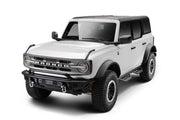 N - Fab RS Nerf Step Full Length - 2in Texture Black - 2021+ Ford Bronco 4DR Nerf Bars & Running Boards offroad accessory | Iron Ridge Offroad