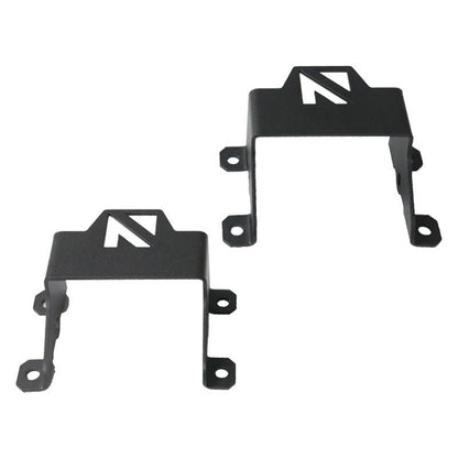 Nacho Lighting 2021+ Ford Bronco Quatro Fog Mounts Lights offroad accessory | Iron Ridge Offroad