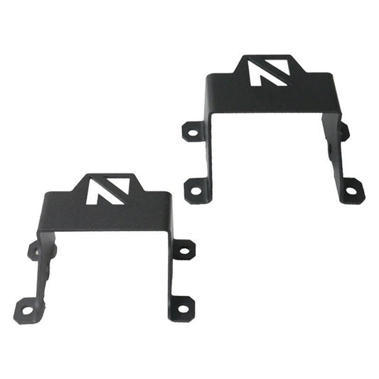 Nacho Lighting 2021+ Ford Bronco Quatro Fog Mounts Lights offroad accessory | Iron Ridge Offroad