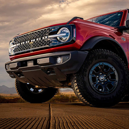 Nacho Lighting Nacho SAE Plug N Play White Fog Light Kit - 2021+ Ford Bronco Lights offroad accessory | Iron Ridge Offroad