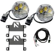 Nacho Lighting Nacho SAE Plug N Play White Fog Light Kit - 2021+ Ford Bronco Lights offroad accessory | Iron Ridge Offroad