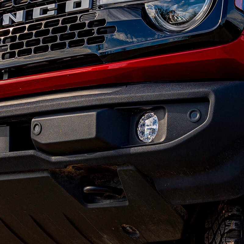 Nacho Lighting Nacho SAE Plug N Play White Fog Light Kit - 2021+ Ford Bronco Lights offroad accessory | Iron Ridge Offroad