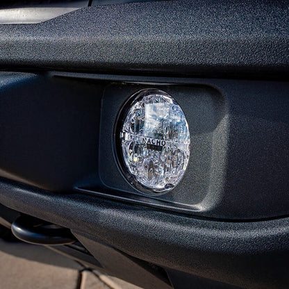 Nacho Lighting Nacho SAE Plug N Play White Fog Light Kit - 2021+ Ford Bronco Lights offroad accessory | Iron Ridge Offroad