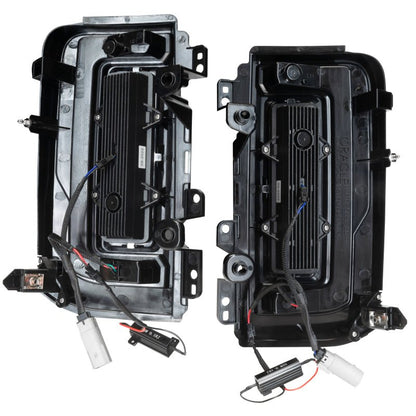 Oracle Flush Mount Tinted LED Tail Lights - Halogen Models - 2021+ Ford Bronco Lights offroad accessory | Iron Ridge Offroad