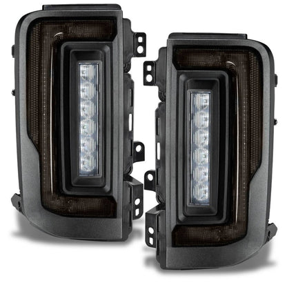Oracle Flush Mount Tinted LED Tail Lights - Halogen Models - 2021+ Ford Bronco Lights offroad accessory | Iron Ridge Offroad