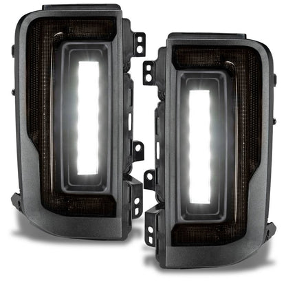 Oracle Flush Mount Tinted LED Tail Lights - Halogen Models - 2021+ Ford Bronco Lights offroad accessory | Iron Ridge Offroad