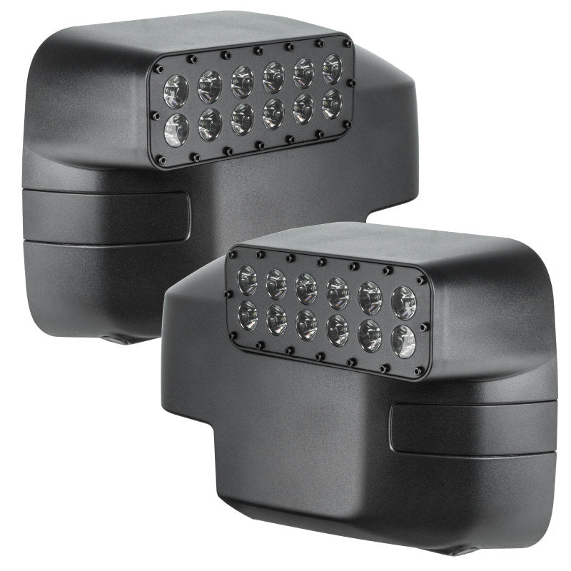 Oracle LED Off - Road Side Mirror Ditch Lights - 2021+ Ford Bronco Exterior Styling offroad accessory | Iron Ridge Offroad