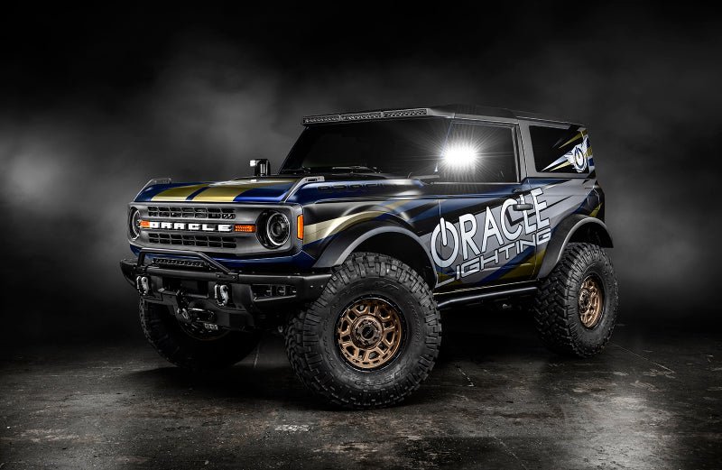Oracle LED Off - Road Side Mirror Ditch Lights - 2021+ Ford Bronco Exterior Styling offroad accessory | Iron Ridge Offroad