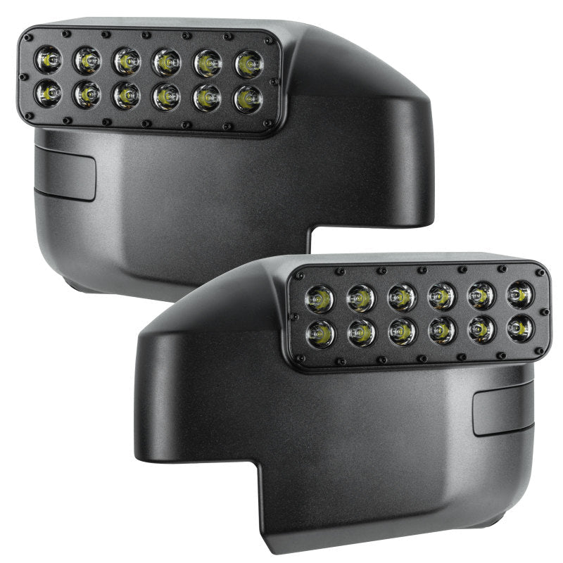 Oracle LED Off - Road Side Mirror Ditch Lights - 2021+ Ford Bronco Exterior Styling offroad accessory | Iron Ridge Offroad