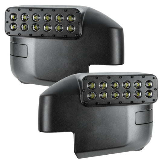 Oracle LED Off - Road Side Mirror Ditch Lights - 2021+ Ford Bronco Exterior Styling offroad accessory | Iron Ridge Offroad