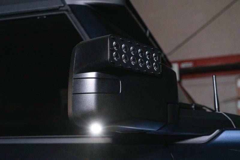 Oracle LED Puddle Light Off - Road Side Mirror Ditch Lights - 2021+ Ford Bronco Lights offroad accessory | Iron Ridge Offroad