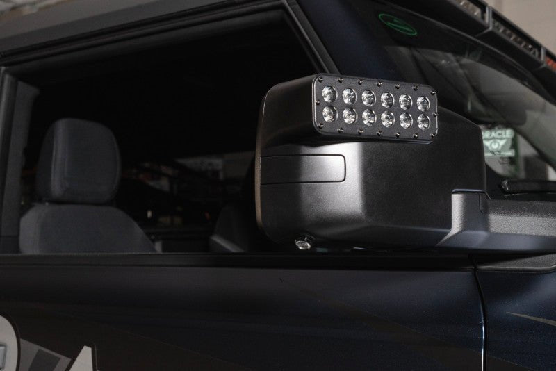 Oracle LED Puddle Light Off - Road Side Mirror Ditch Lights - 2021+ Ford Bronco Lights offroad accessory | Iron Ridge Offroad