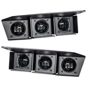 ORACLE Lighting 2021 - 2024 Ford Bronco Triple LED Fog Light Kit for Steel Bumper - White Lights offroad accessory | Iron Ridge Offroad