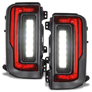 Oracle Lighting 21 - 22 Ford Bronco Flush Style LED Taillights – Low Profile, Signature Perimeter Lighting, High - Powered Reverse Lights Lights offroad accessory | Iron Ridge Offroad