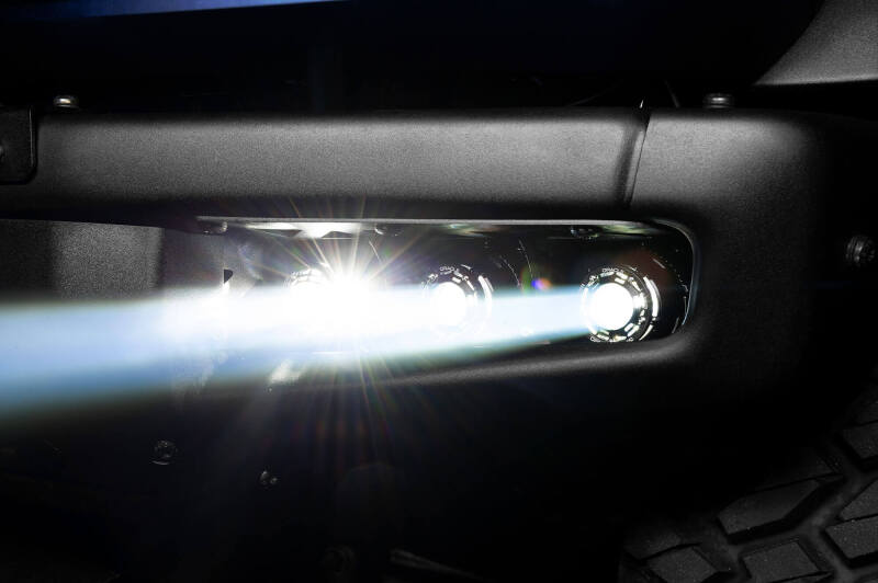 Oracle Lighting 21 - 24 Ford Bronco Off Road Laser and LED Fog Light Kit for Steel Bumper Lights offroad accessory | Iron Ridge Offroad