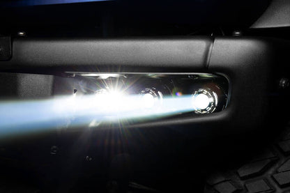Oracle Lighting 21 - 24 Ford Bronco Off Road Laser and LED Fog Light Kit for Steel Bumper Lights offroad accessory | Iron Ridge Offroad