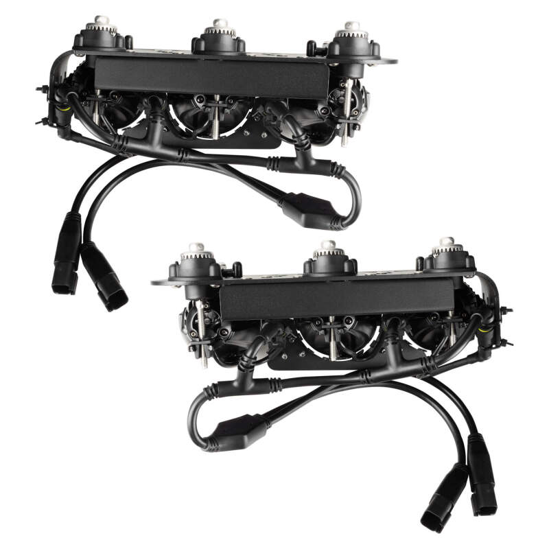 Oracle Lighting 21 - 24 Ford Bronco Off Road Laser and LED Fog Light Kit for Steel Bumper Lights offroad accessory | Iron Ridge Offroad