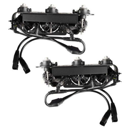 Oracle Lighting 21 - 24 Ford Bronco Off Road Laser and LED Fog Light Kit for Steel Bumper Lights offroad accessory | Iron Ridge Offroad