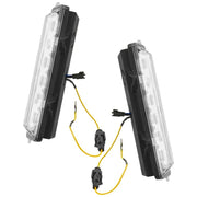 Oracle Lighting Dual Function Reverse Amber / White LED Flush Taillight - 2021+ Ford Bronco Lights offroad accessory | Iron Ridge Offroad