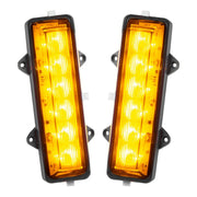 Oracle Lighting Dual Function Reverse Amber / White LED Flush Taillight - 2021+ Ford Bronco Lights offroad accessory | Iron Ridge Offroad