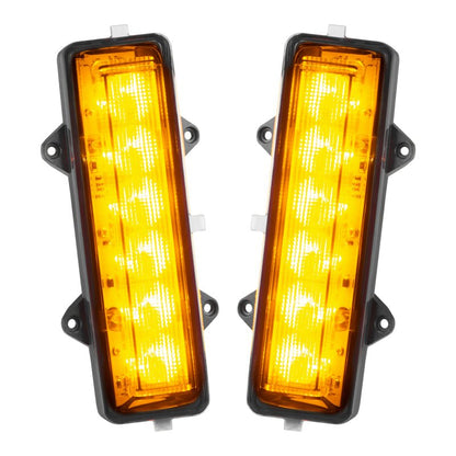 Oracle Lighting Dual Function Reverse Amber / White LED Flush Taillight - 2021+ Ford Bronco Lights offroad accessory | Iron Ridge Offroad