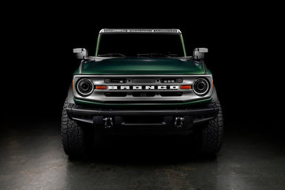 Oracle Oculus Bi - LED White DRL Projector Headlights - 2021+ Ford Bronco Lights offroad accessory | Iron Ridge Offroad