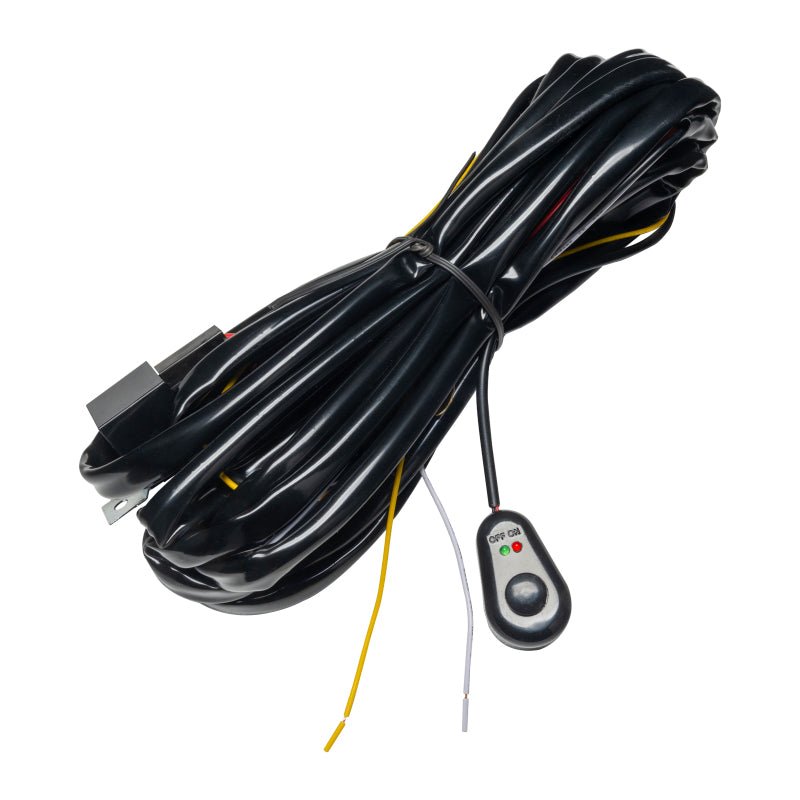 Oracle Roof Light Bar Switched Wiring Harness - 2021+ Ford Bronco Engine Components offroad accessory | Iron Ridge Offroad