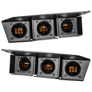 Oracle Triple LED Amber Fog Light Kit - 2021+ Ford Bronco w/ Steel Bumper Lights offroad accessory | Iron Ridge Offroad