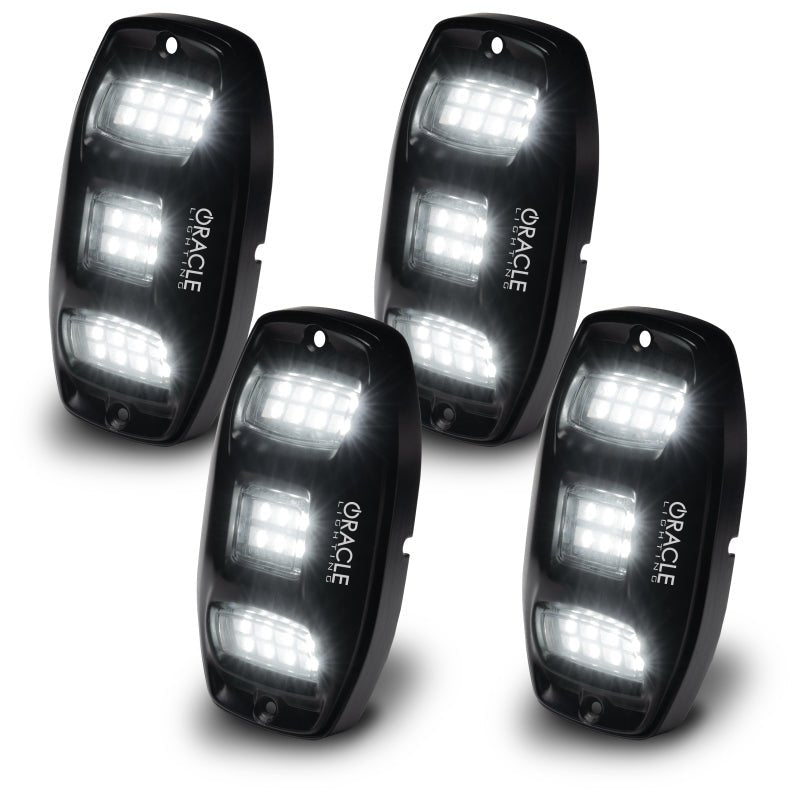 Oracle Underbody RGB+W Wheel Well Rock Light Kit - 4 PCS - ColorSHIFT Lights offroad accessory | Iron Ridge Offroad