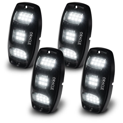 Oracle Underbody RGB+W Wheel Well Rock Light Kit - 4 PCS - ColorSHIFT Lights offroad accessory | Iron Ridge Offroad