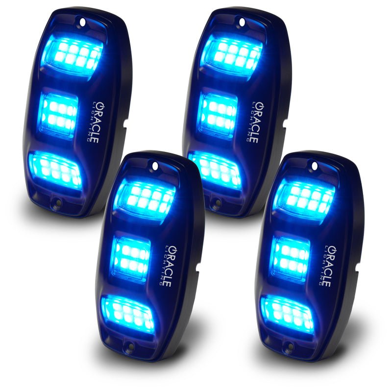 Oracle Underbody RGB+W Wheel Well Rock Light Kit - 4 PCS - ColorSHIFT Lights offroad accessory | Iron Ridge Offroad