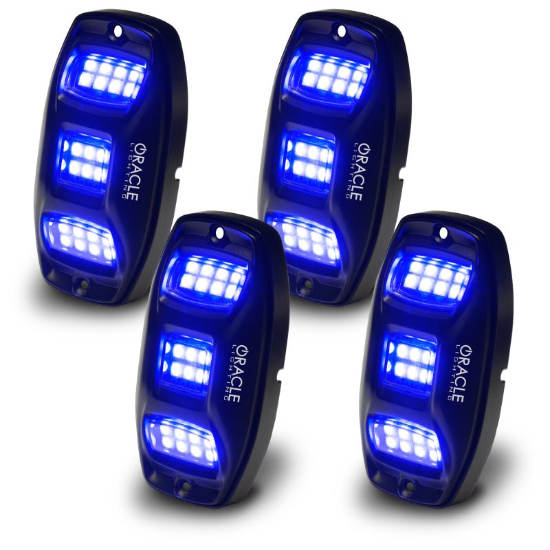 Oracle Underbody RGB+W Wheel Well Rock Light Kit - 4 PCS - ColorSHIFT Lights offroad accessory | Iron Ridge Offroad
