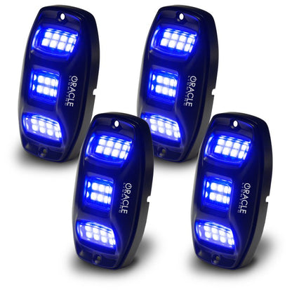 Oracle Underbody RGB+W Wheel Well Rock Light Kit - 4 PCS - ColorSHIFT Lights offroad accessory | Iron Ridge Offroad