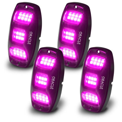 Oracle Underbody RGB+W Wheel Well Rock Light Kit - 4 PCS - ColorSHIFT Lights offroad accessory | Iron Ridge Offroad