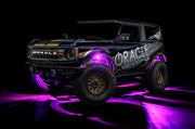 Oracle Underbody RGB+W Wheel Well Rock Light Kit - 8 PCS - ColorSHIFT Lights offroad accessory | Iron Ridge Offroad