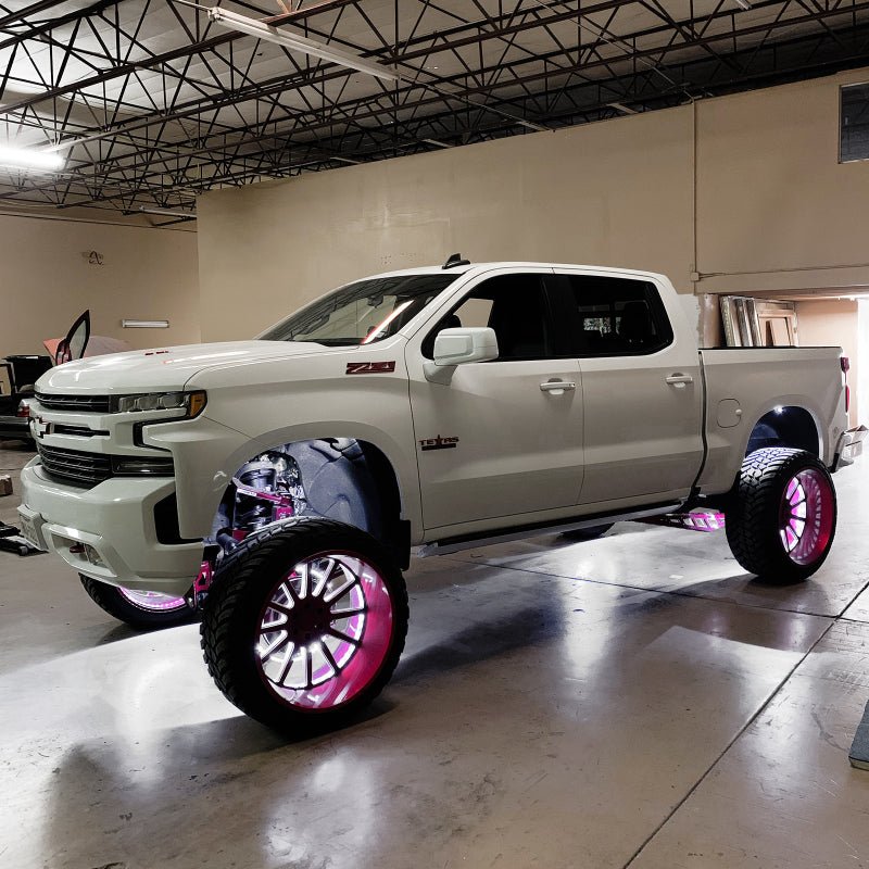 Oracle Underbody Wheel Well Rock Light Kit - White 4PCS - 5000K Lights offroad accessory | Iron Ridge Offroad