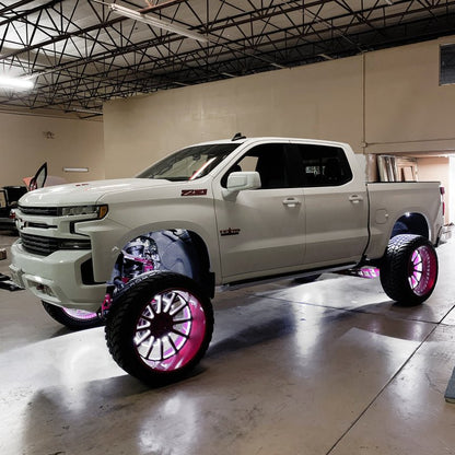 Oracle Underbody Wheel Well Rock Light Kit - White 4PCS - 5000K Lights offroad accessory | Iron Ridge Offroad