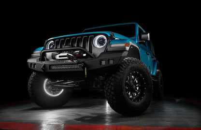 Oracle Underbody Wheel Well Rock Light Kit - White 4PCS - 5000K Lights offroad accessory | Iron Ridge Offroad