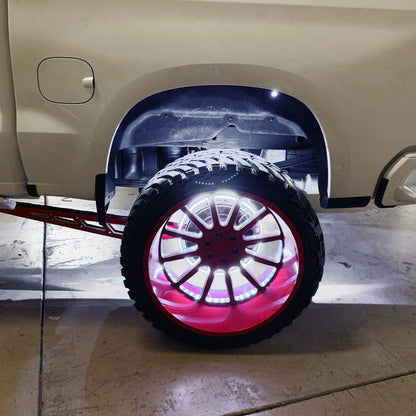 Oracle Underbody Wheel Well Rock Light Kit - White 4PCS - 5000K Lights offroad accessory | Iron Ridge Offroad